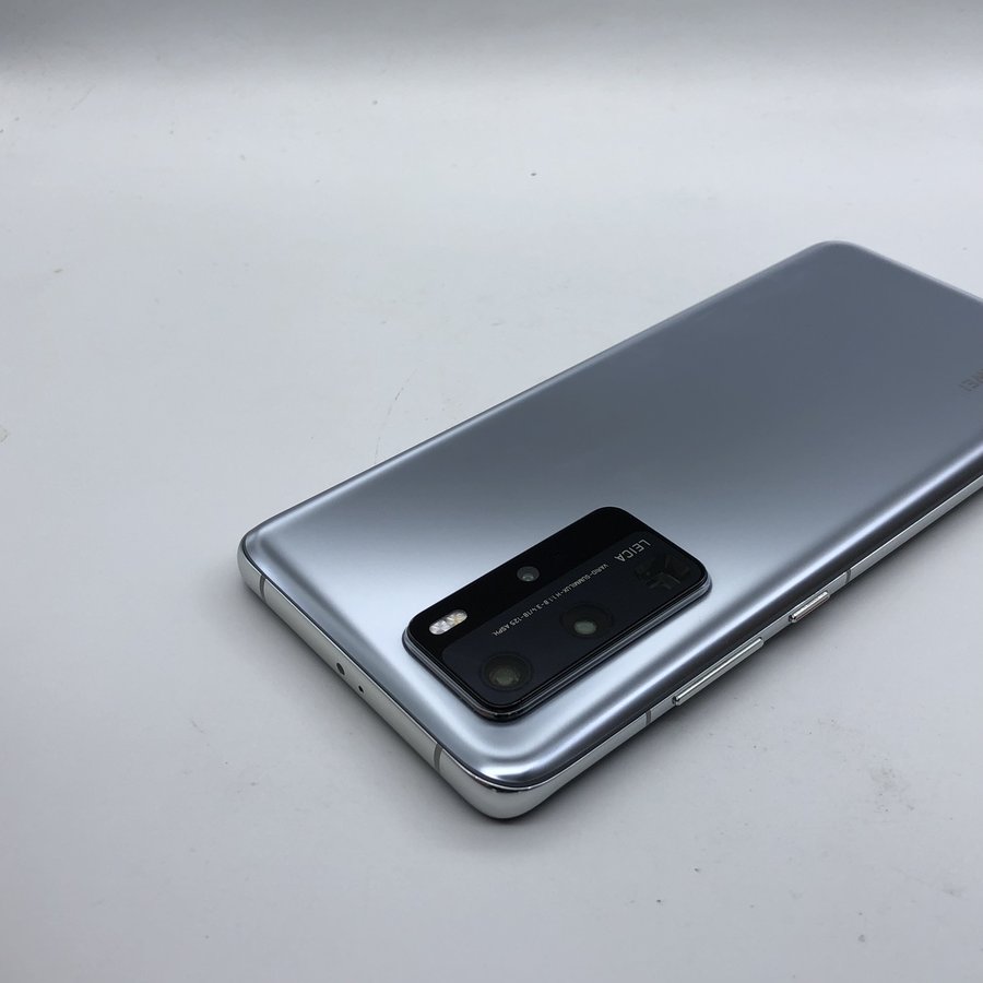 华为p40pro5g全网通冰霜银8g256g国行99成新