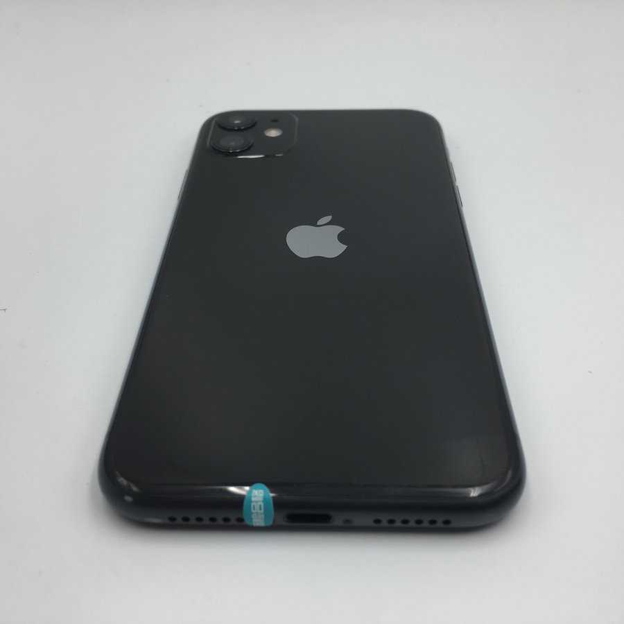 iphone11黑色正面,iphone11黑色 苹果iphone11全网通黑色128g国行8成新128g真机实拍