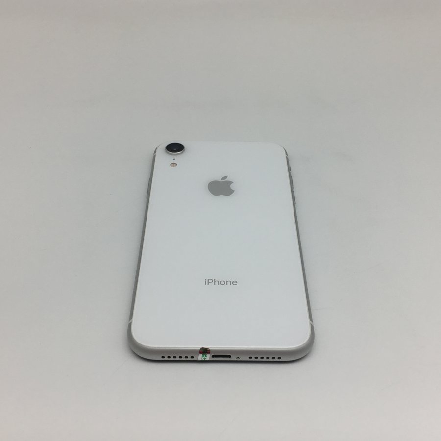 苹果iphonexr全网通白色128g国行8成新真机实拍