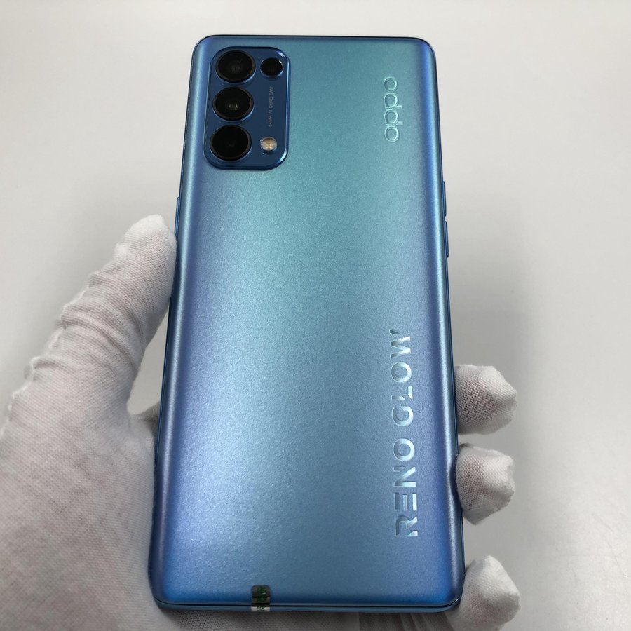 oppo【reno5 pro】5g全网通 极光蓝 12g/256g 国行 99新 真机实拍