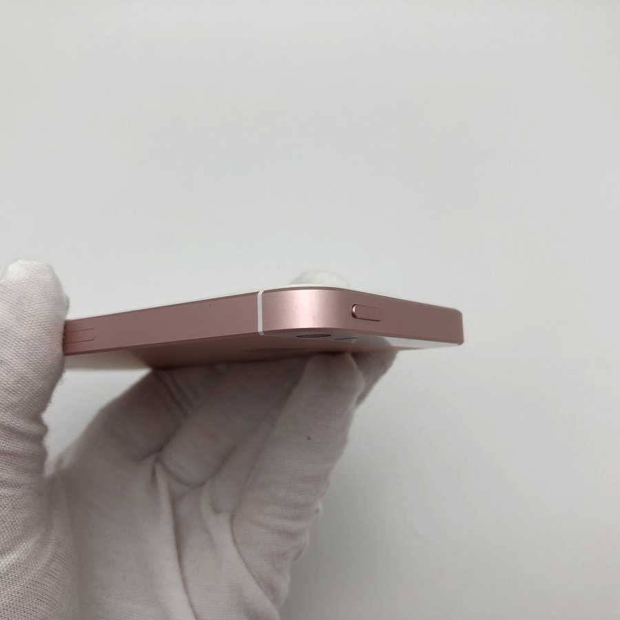 苹果【iphone se】全网通 玫瑰金 16g 国行 99新 真机实拍
