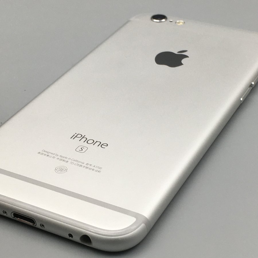 苹果【iphone 6s】全网通 银色 64g 国行 9成新