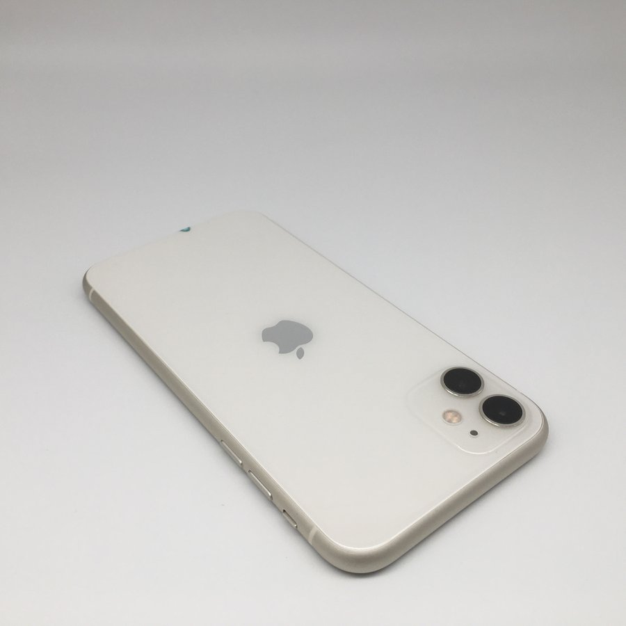 苹果iphone11全网通白色128g国行99成新真机实拍