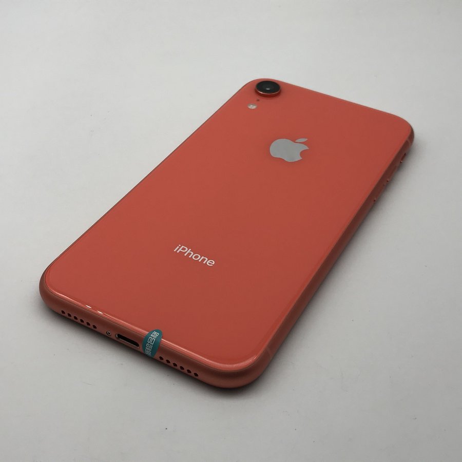 苹果【iphone xr】全网通 珊瑚色 64g 国行 95成新