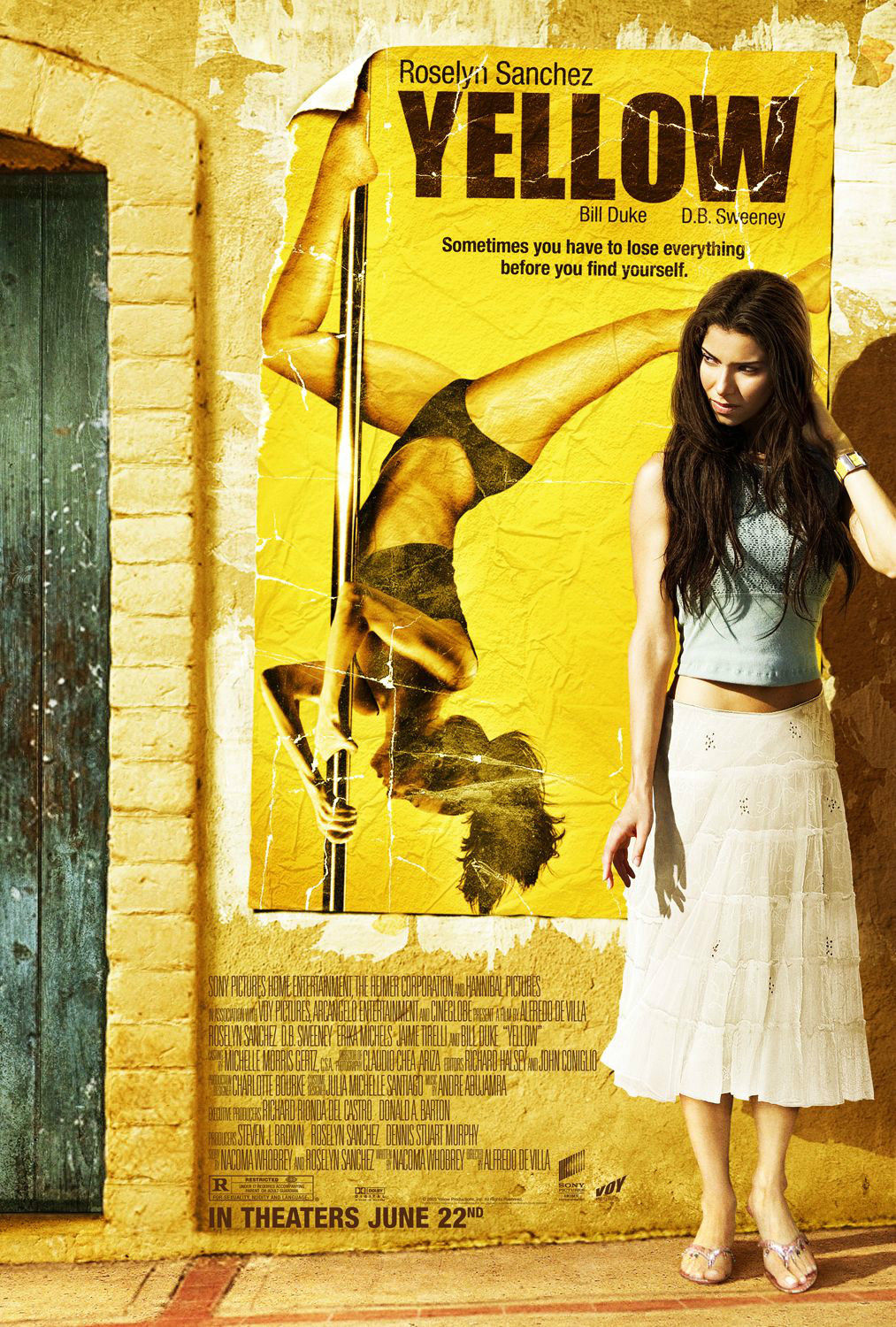 《yellow》是2007年上映的美国剧情电影,由阿尔弗雷多·德维拉执导