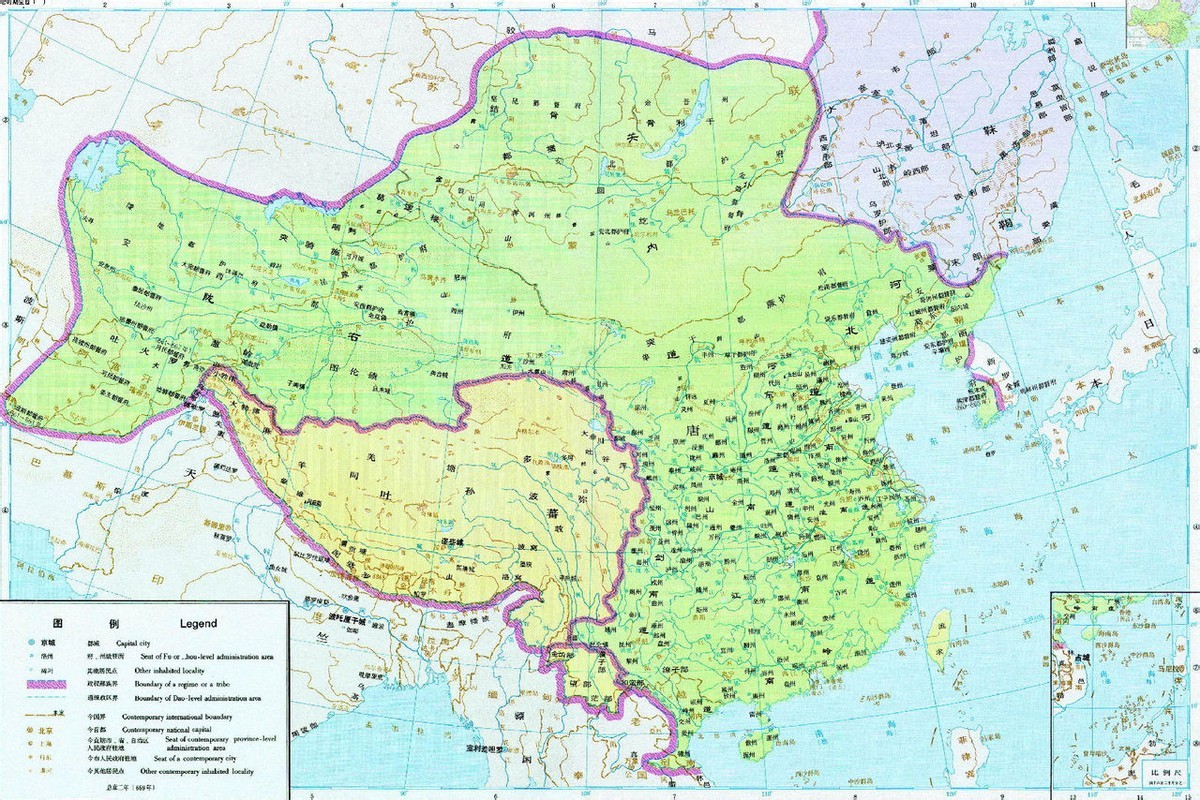 唐朝区域划分