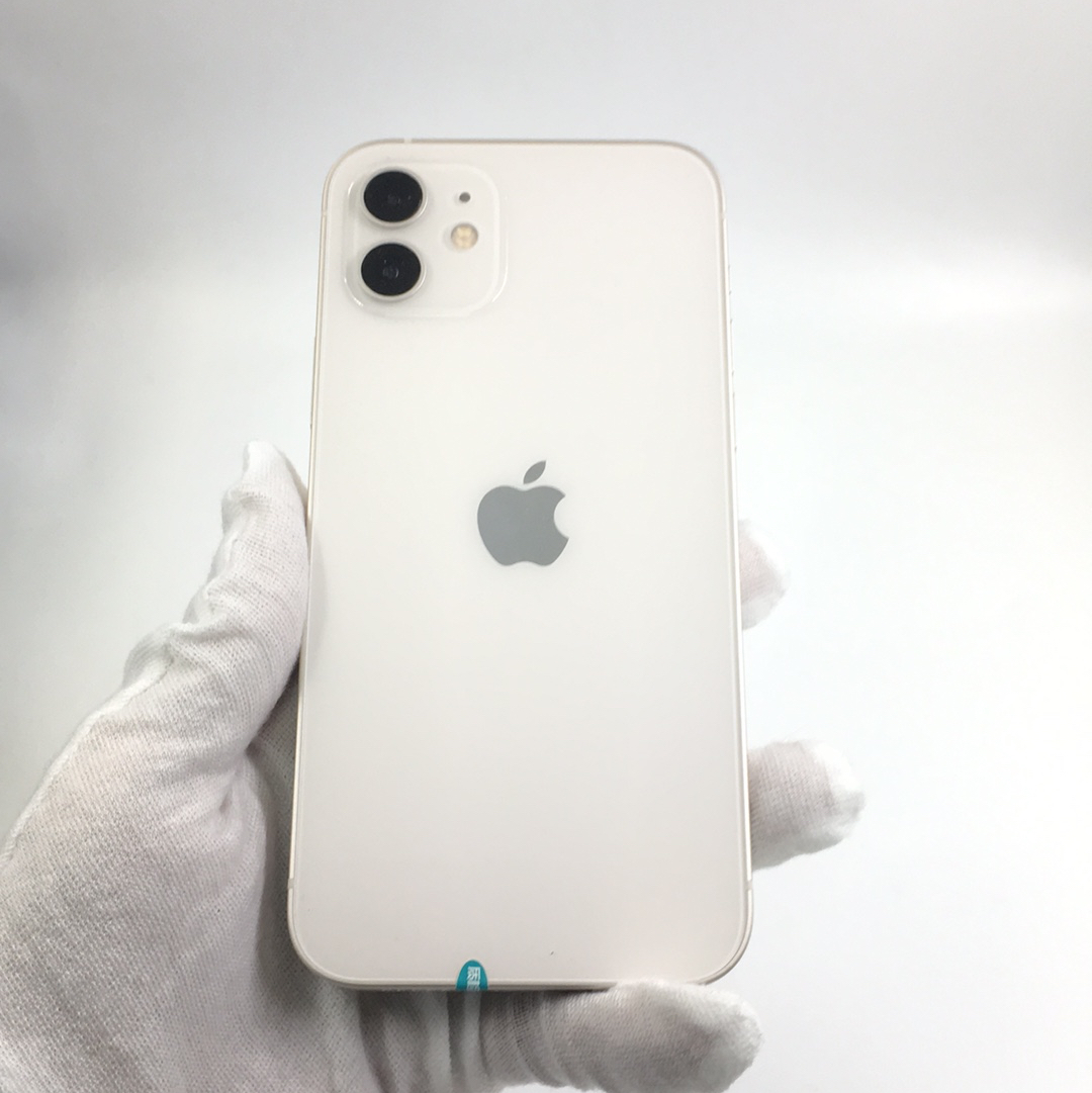 苹果【iphone 12】5g全网通 白色 64g 国行 99新 真机