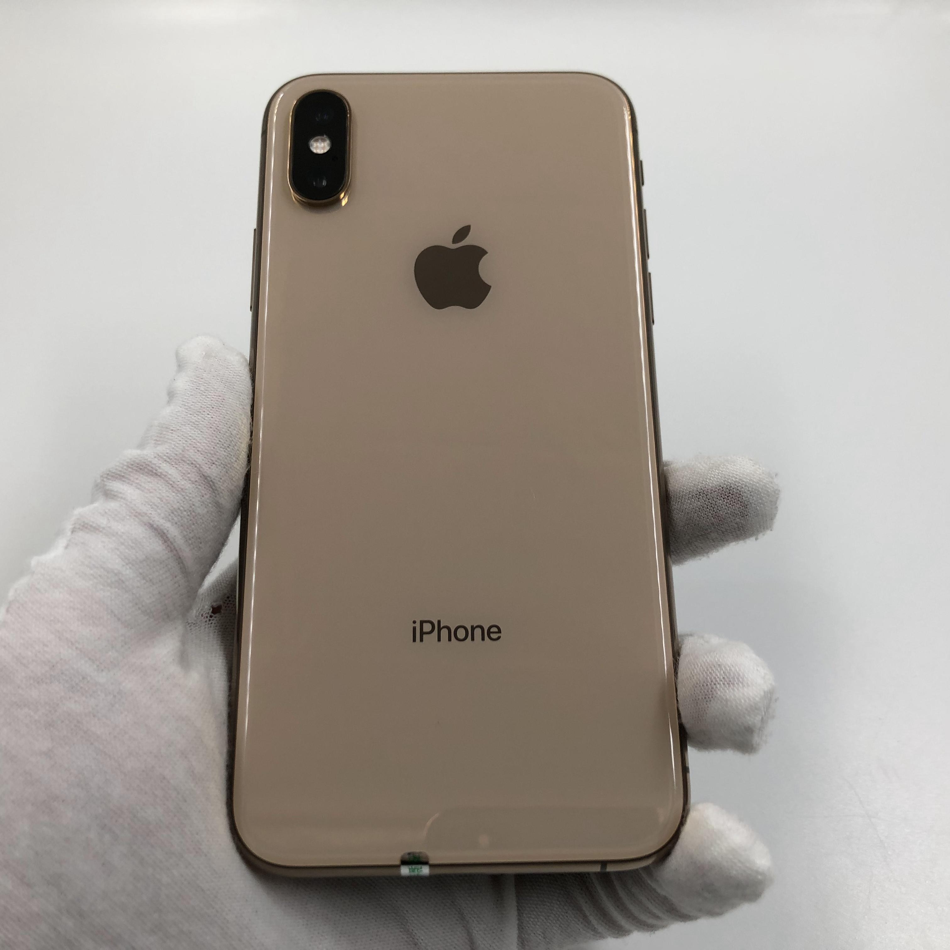 苹果【iphone xs】4g全网通 金色 256g 国行 9成新 真机实拍