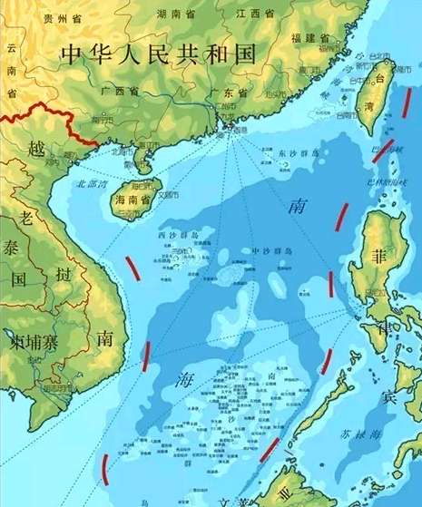 南海(南中国海和中国南海)