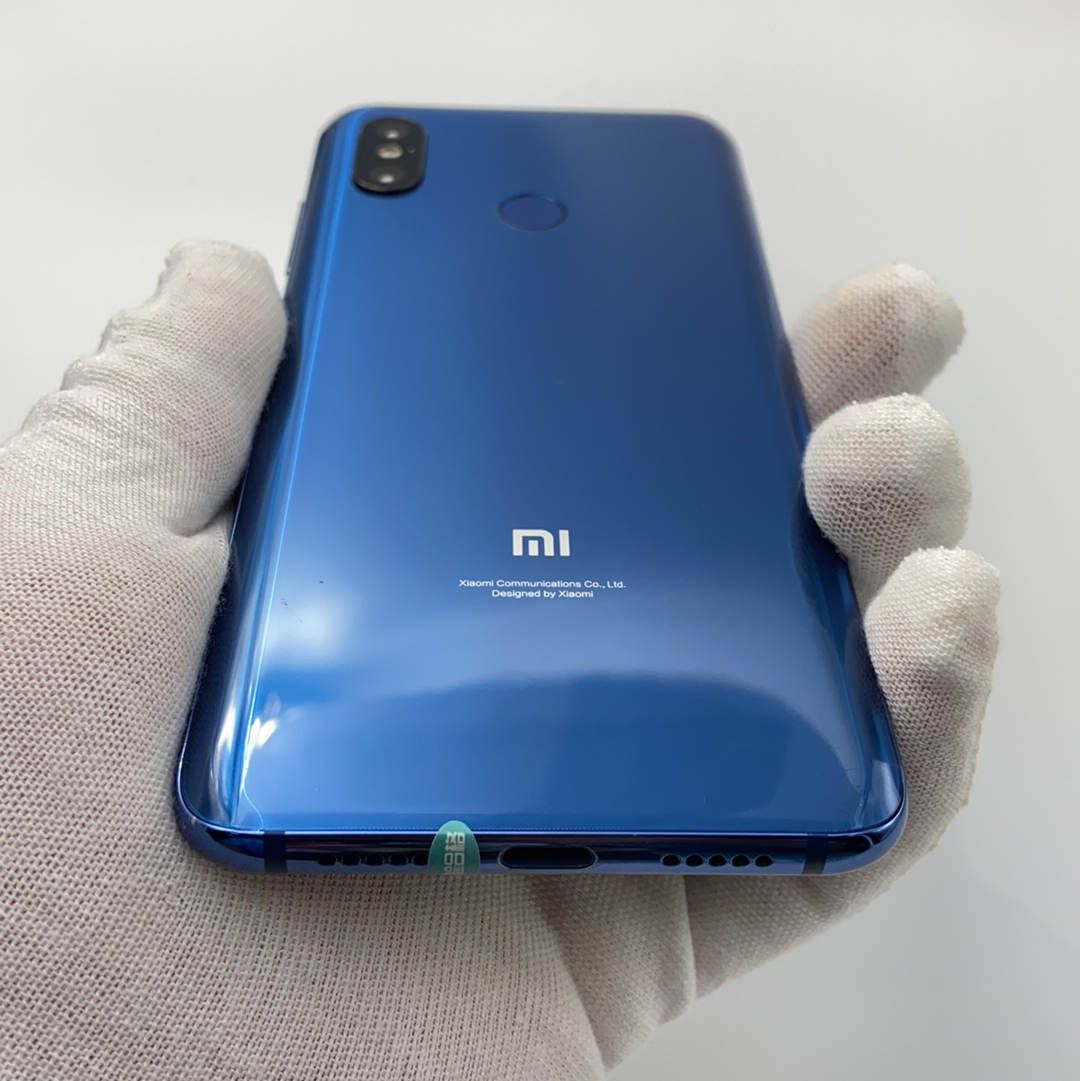官方质检9成新 蓝色 6g/128g 国行 4g全网通 小米 小米8