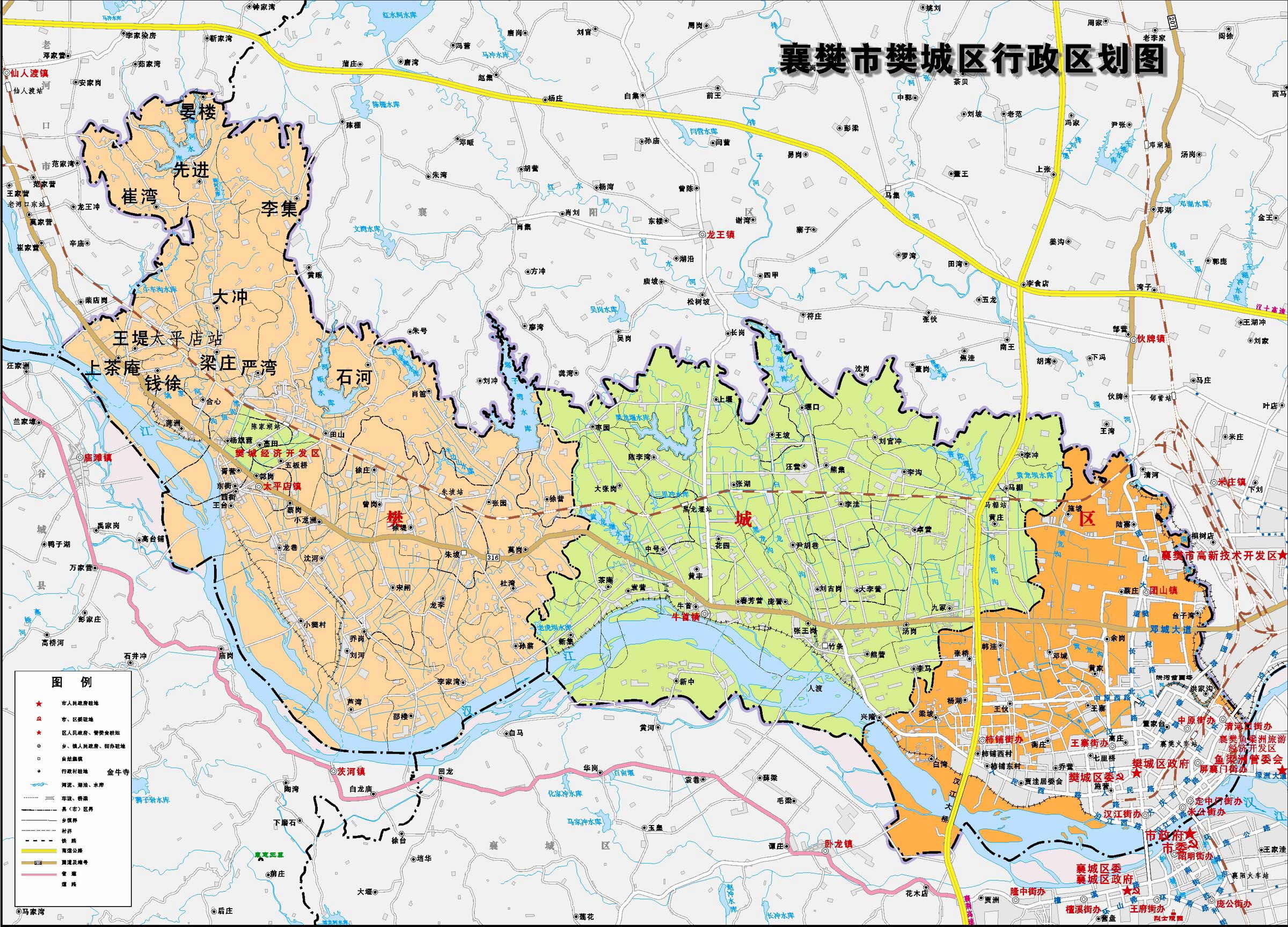 樊城区(行政区划|地点)