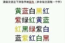 斯特鲁普效应心理学