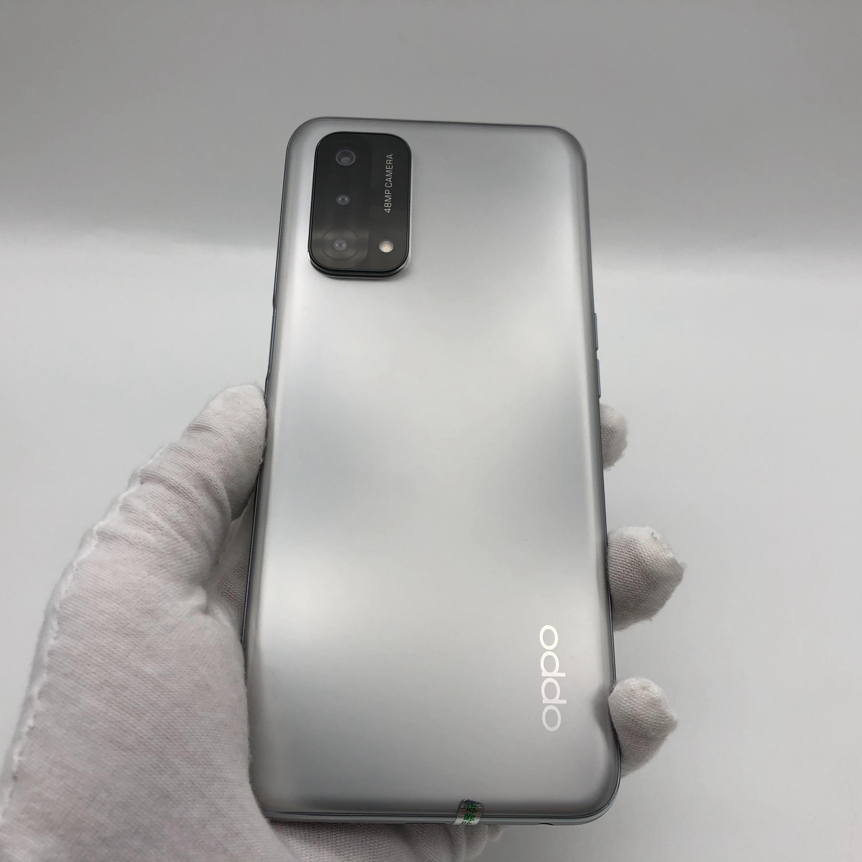 官方质检95成新 5g全网通 雅银 8g/256g 国行 oppo a93 5g