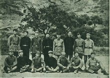 1936年部分参加井冈山斗争的干部在延安合影