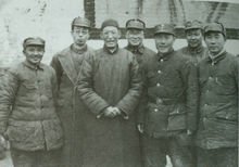 1946年2月，邓小平、刘伯承、薄一波等合影