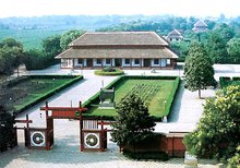 盘庚时期殷商都城(复原图)