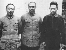 项英叶挺与周恩来的合影 项英叶挺与周恩来的合影