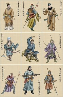 水浒英雄排行榜