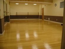 竹地板效果图--舞蹈教室