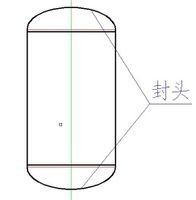 封头在压力容器中使用示意图
