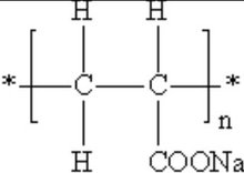 聚丙烯酸钠结构式