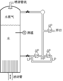 压水堆核电厂的稳压器水位测量