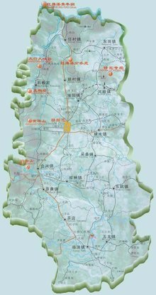 河南省林县地图图片