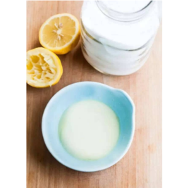 柠檬牛奶面膜