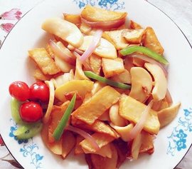 素烧土豆杏鲍菇