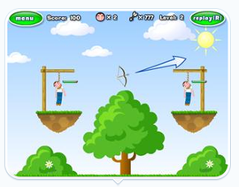 弓箭手救小人无敌版