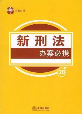 新刑法办案必携