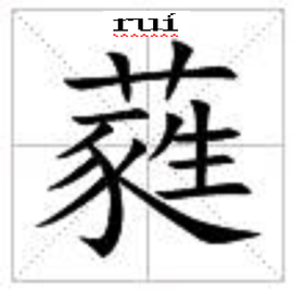 蕤  免费编辑   添加义项名