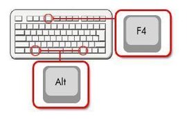 Alt f4 не работает в виндовс 10