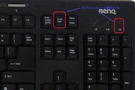 Как отключить scroll lock на ноутбуке lenovo