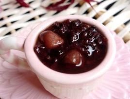 紫米花生粥的热量和减肥功效