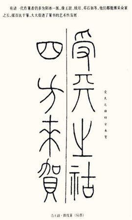 邓石如篆书技法百日通