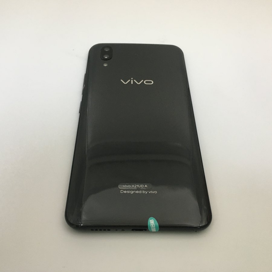 vivo【vivo x21 屏幕指纹版】全网通 黑色 128g 国行 9成新