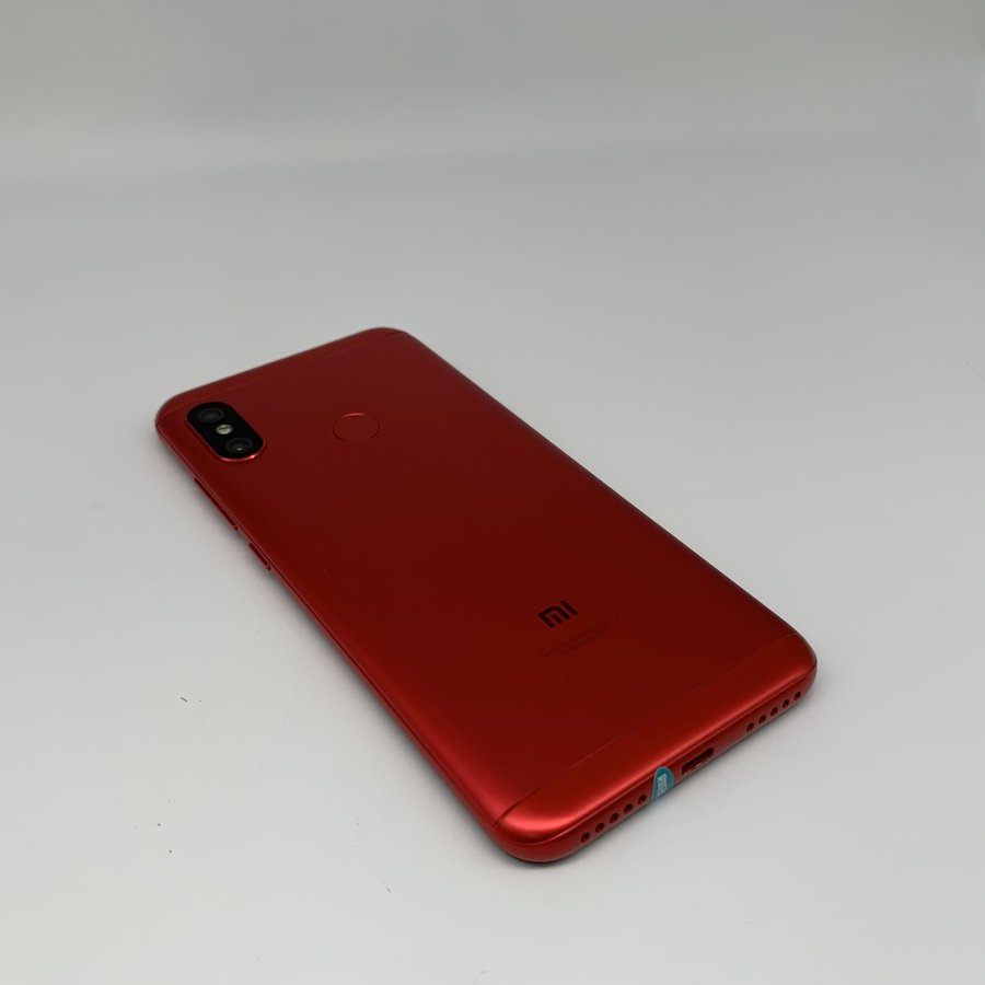 小米红米6pro全网通红色3g32g国行9成新