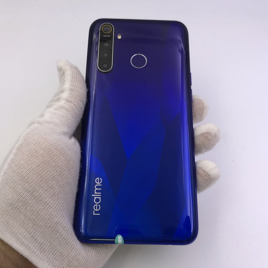 realme真我q4g全网通蓝色4g64g国行95新