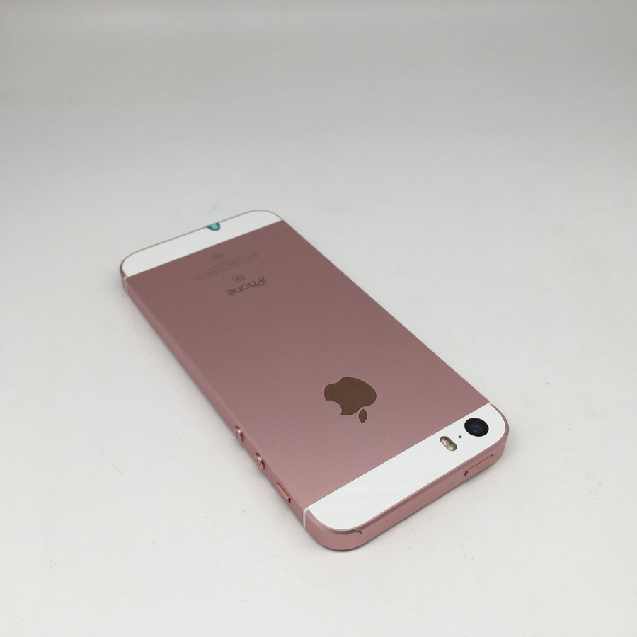 苹果【iphone se】全网通 玫瑰金 16g 国行 8成新