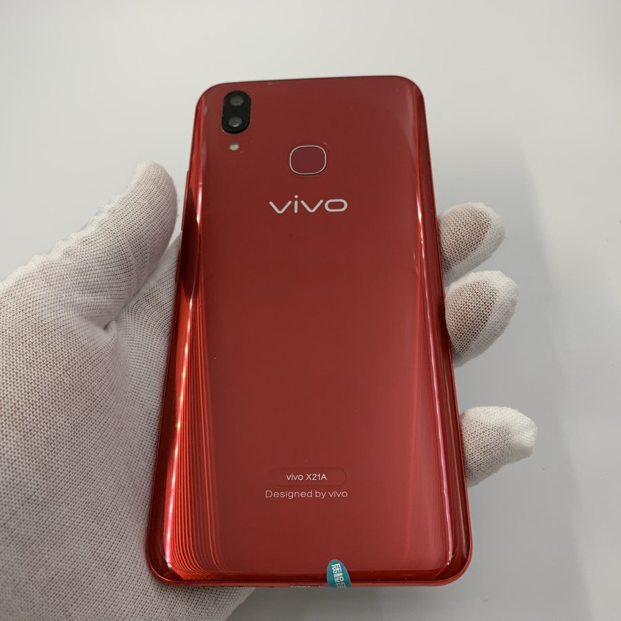 vivo【vivo x21】4g全网通 宝石红 6g/128g 国行 95新