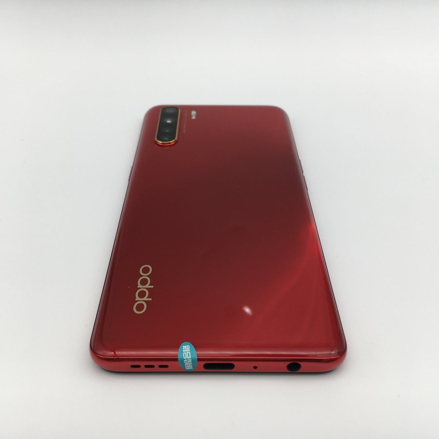 oppo【a91】全网通 摩登明红 8g/128g 国行 9成新 - 专业质检 180天