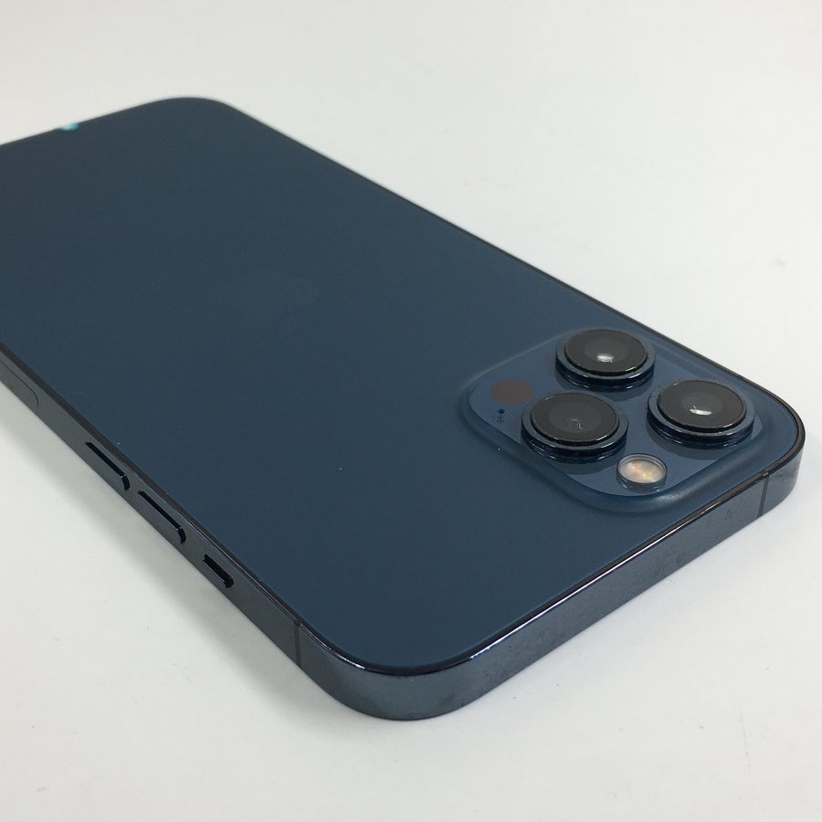 苹果【iphone 12 pro max】5g全网通 海蓝色 128g 国行 99新 128g