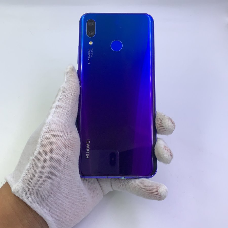 华为【nova3】4g全网通 蓝色 6g/128g 国行 8成新