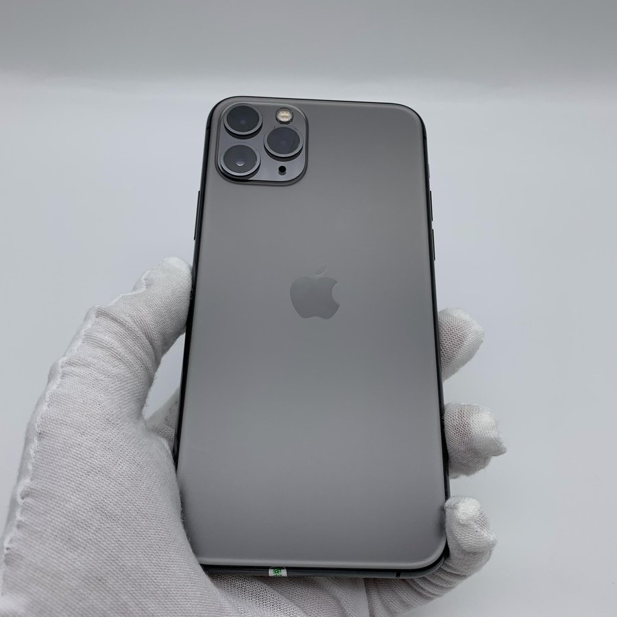 苹果【iphone 11 pro】4g全网通 深空灰 256g 国行 8成新 真机实拍