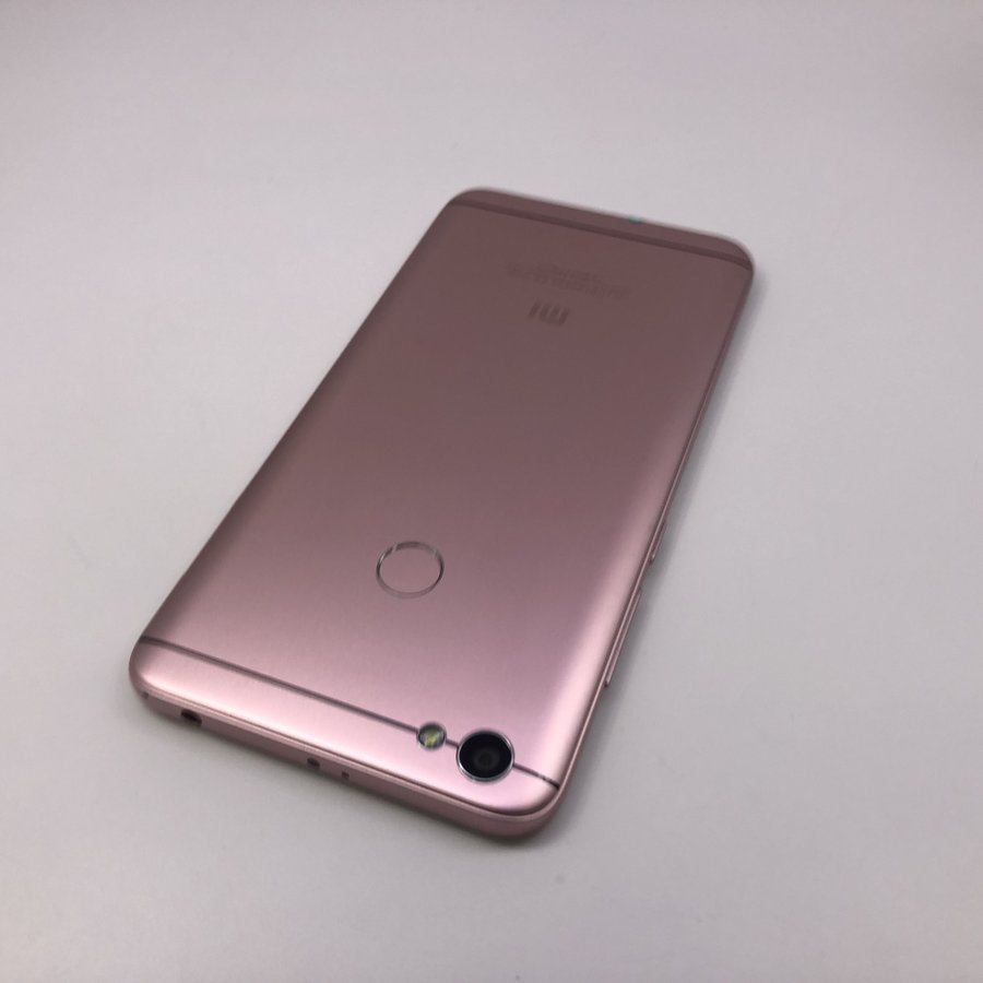 小米红米note5a后置指纹识别全网通粉色32g国行8成新