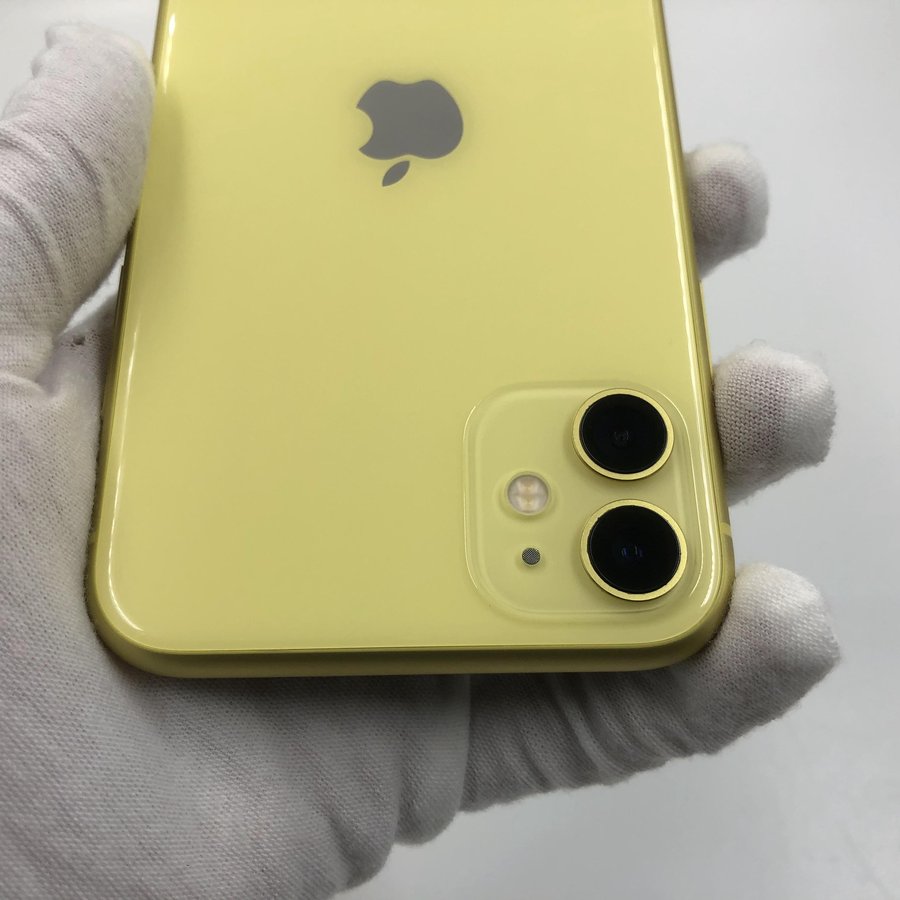 苹果【iphone 11】4g全网通 黄色 64g 国行 95新 真机实拍