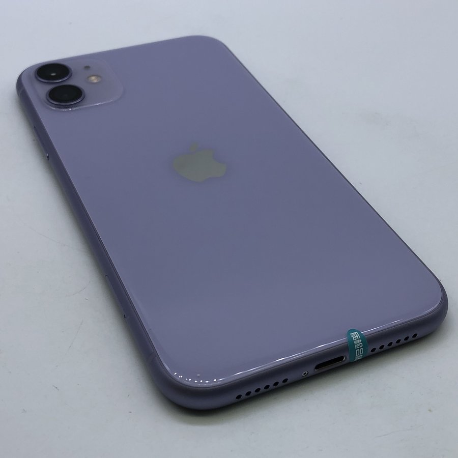 苹果iphone11全网通紫色64g国行95成新