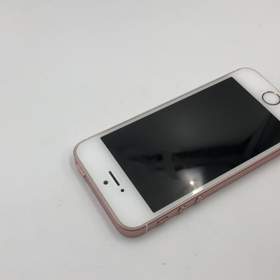 苹果【iphone se】全网通 玫瑰金 16g 国行 9成新
