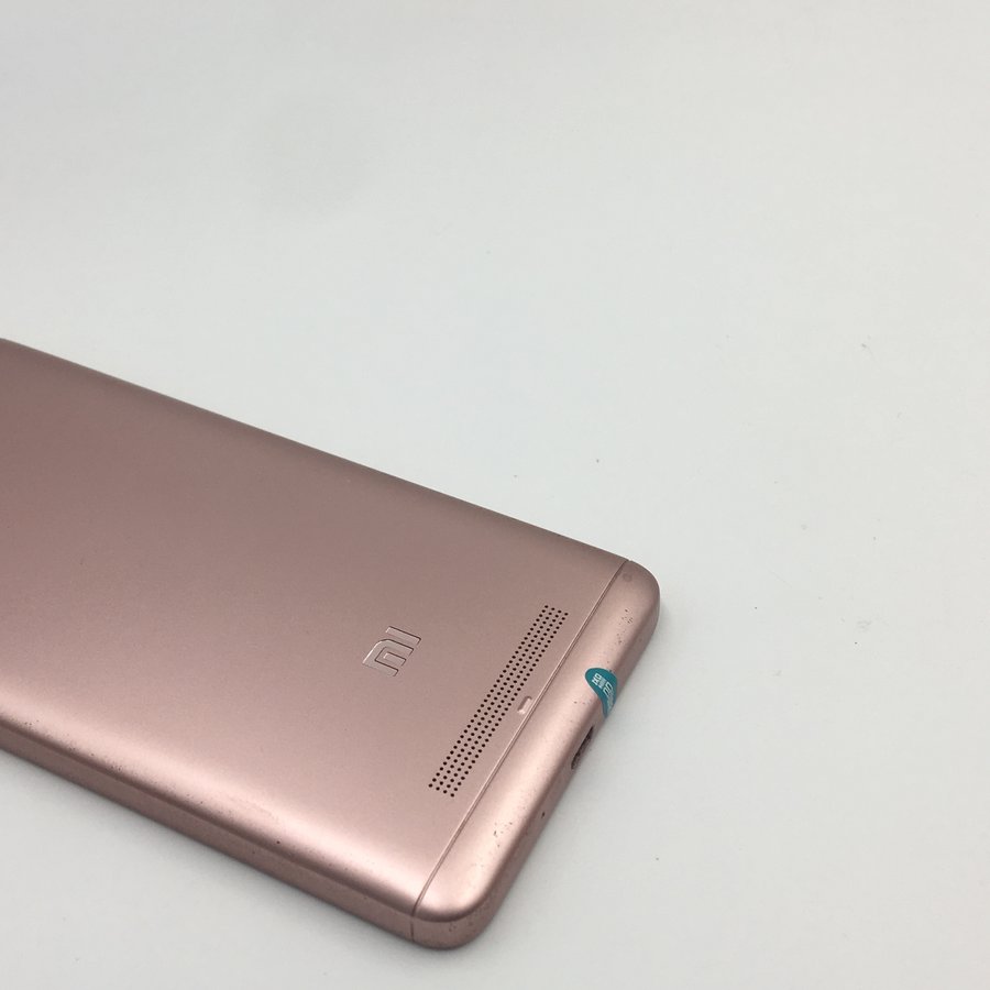 小米红米4a移动4g3g2g玫瑰金16g国行7成新